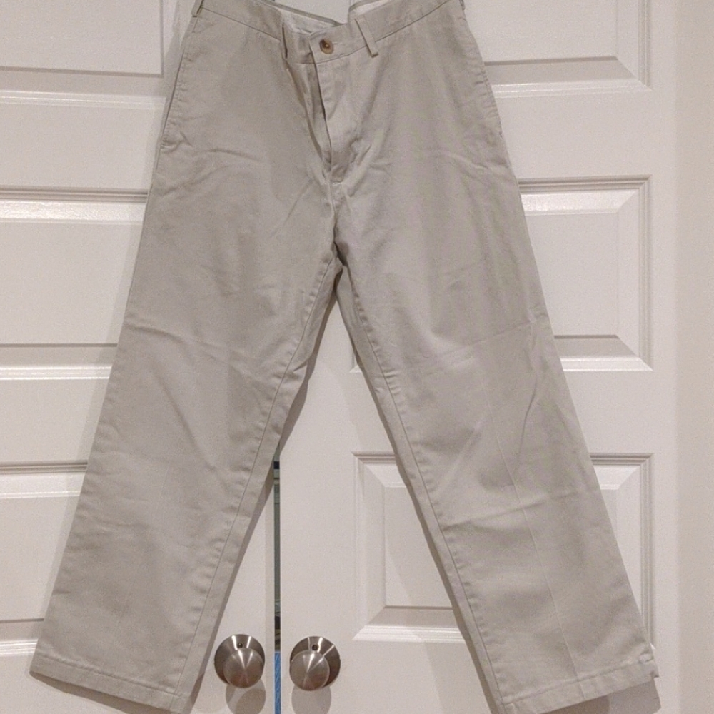 Lands End men's tailored fit pants 35 waist
